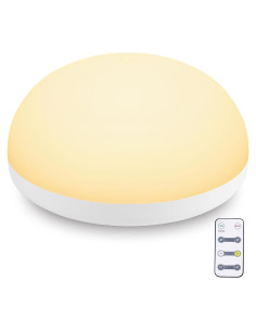 Luz Nocturna LEDIKON para Bebés, Recargable y Táctil, 2 Modos