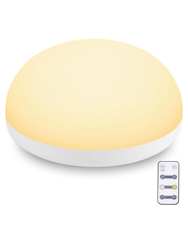 Luz Nocturna LEDIKON para Bebés, Recargable y Táctil, 2 Modos