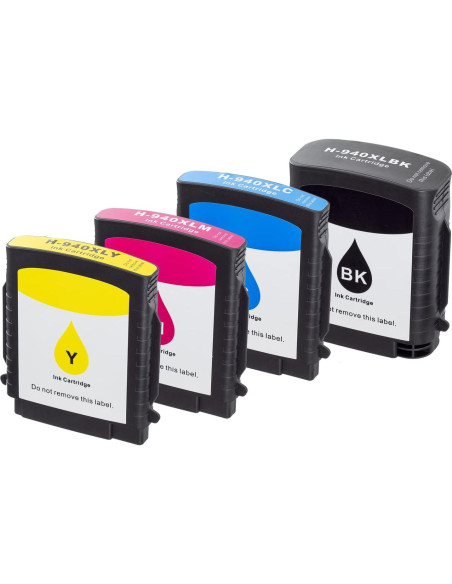 Cabezal de Impresión Remanufacturado LKB HP940 + Cartuchos 940XL