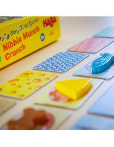 Juego de Memoria HABA Munch Munch Crunch para Niños 2+ Años