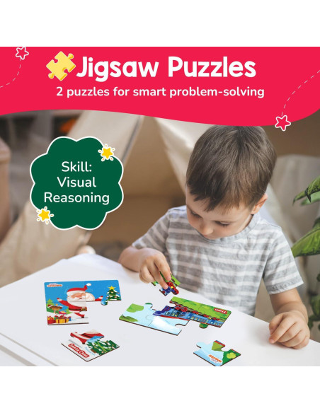 Caja de Actividades Montessori Smartivity 7 en 1 para Niños 3-6 Años