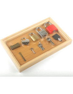 Juego de Cerradura y Llave MEROCO para Niños 3 a 5 Años 2