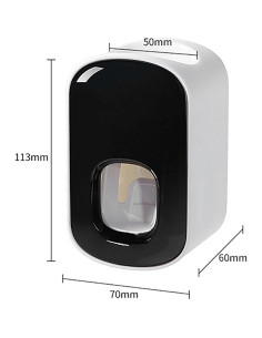 Dispensador Automático de Pasta de Dientes NOENNULL Negro 2