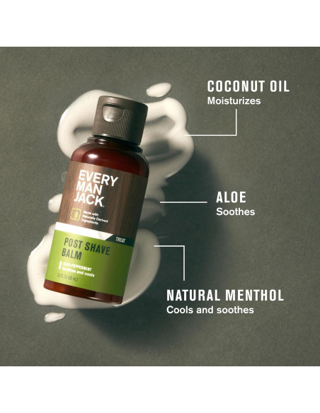 Bálsamo Post Afeitado Every Man Jack 90g - Hidrata y Calma Piel
