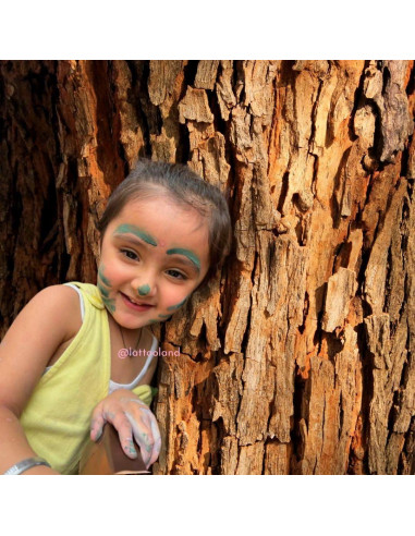 Set de Pintura Vegana Natural Lattooland 4 Colores 2 Oz