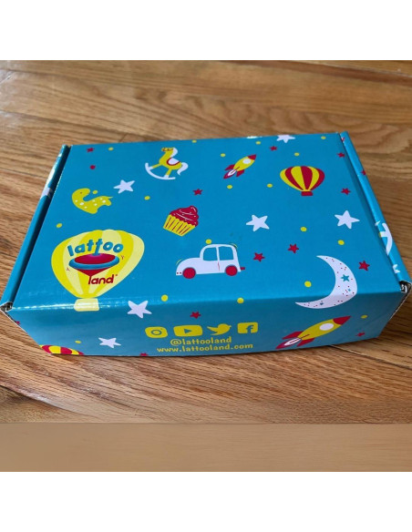 Set de Pintura Vegana Natural Lattooland 4 Colores 2 Oz