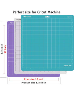 Alfombrilla de corte 30.48x30.48 cm WORKLION - 6 piezas 2