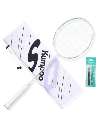 Raqueta de Bádminton KUMPOO DS-203 Fibra de Carbono 75g