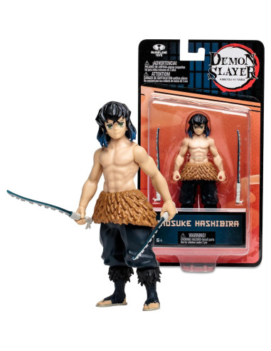 Figura de acción Inosuke Hashibira McFarlane 12.7 cm Demon Slayer