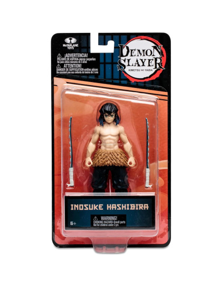 Figura de acción Inosuke Hashibira McFarlane 12.7 cm Demon Slayer Figura de acción Inosuke Hashibira McFarlane 12.7 cm Demon Slayer