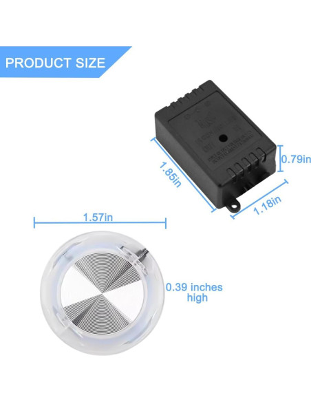 Luz LED Interior de Coche Bittwee 5 en 1 Multicolor USB