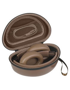 Funda Dura para Auriculares Beats - Modelo Compatible, Marrón