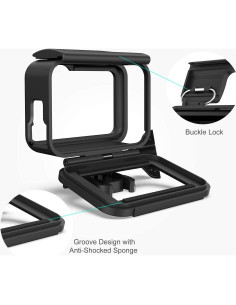 Marco Esqueleto Soporte para GoPro Hero 12 11 10 9 con Tapa 2