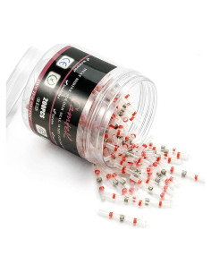 200 Conectores de Cable Termocontraíbles Camtek Rojo 22-18 AWG