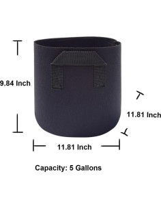 Paquete de 5 Bolsas de Cultivo 19 L Everyday Better Life 2