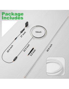 Luz de Crecimiento LED 25.4cm Little Joke Espectro Completo 2