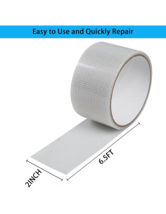 Cinta de Reparación de Pantalla Exselens 5cm x 2m Fibra de Vidrio 2