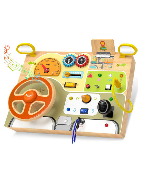 Tablero de Actividades Montessori JGOBUB para Bebés 0.96kg