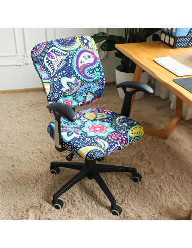 Funda Estirable para Silla de Oficina FORCHEER Boho 2 Piezas