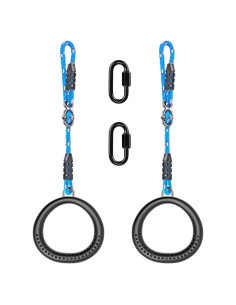 Anillas de Gimnasia Antideslizantes SELEWARE 1.07m Ajustables