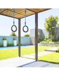 Anillas de Gimnasia Antideslizantes SELEWARE 1.07m Ajustables 2