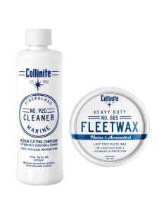 Combo Limpiador y Cera para Fibra de Vidrio Collinite 920/885