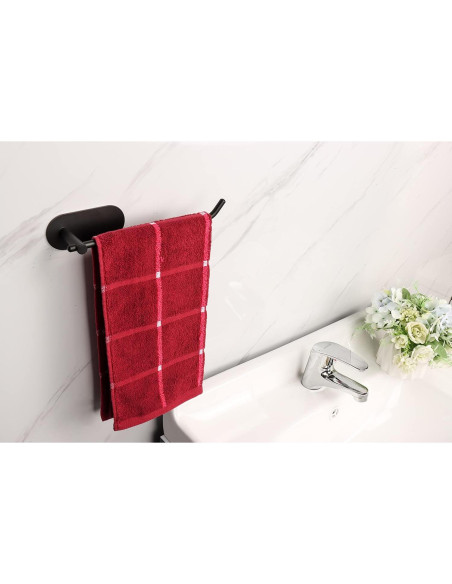 Juego de Accesorios de Baño TocTen - Barra y 5 Ganchos SUS304