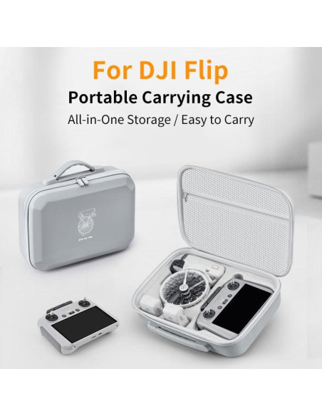 Funda Dura para DJI Flip Fly More Combo - Impermeable y Portátil