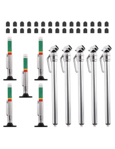 Juego de Herramientas de Medición de Neumáticos Rustark 40 Piezas