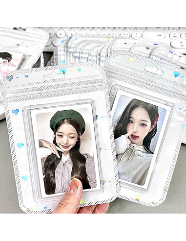 100 Bolsas Mylar Reutilizables Ddayup 10x15 cm Holográficas