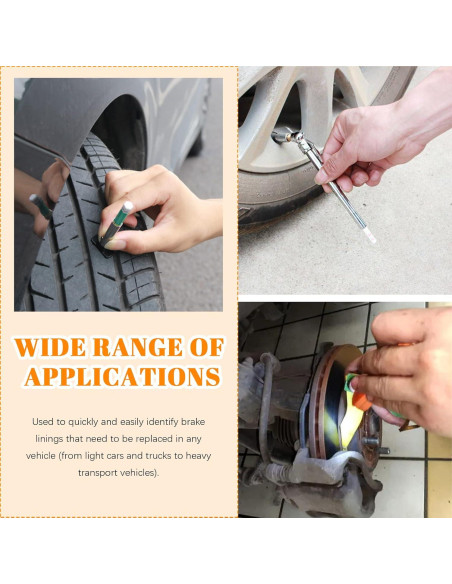 Juego de herramientas de medición de neumáticos Rustark 17 piezas