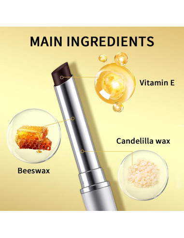 Conjunto 2 Labiales Hidratantes Lakerain - Miel Negro y Rosa