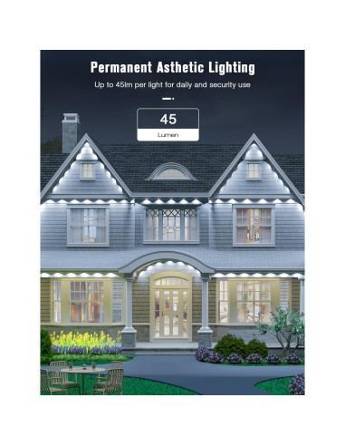 Luces Permanentes Exteriores JMEXSUSS 30.48m RGB IP67