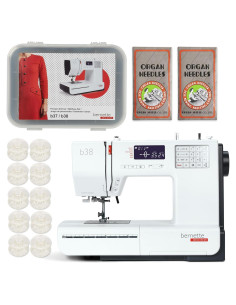 Máquina de Coser Computarizada Bernette B38 - 394 Puntadas, LCD