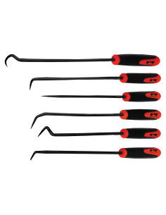 Juego de Herramientas de Gancho y Púa Performance Tool W942, 6 piezas