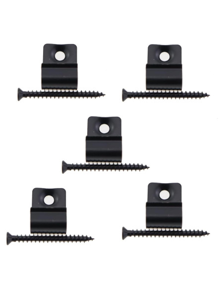 36 Clips de Inicio Acero Inoxidable ZHYOHEN para Decks Negros