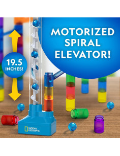 Juego de Canicas Motorizado National Geographic 100 Piezas 2