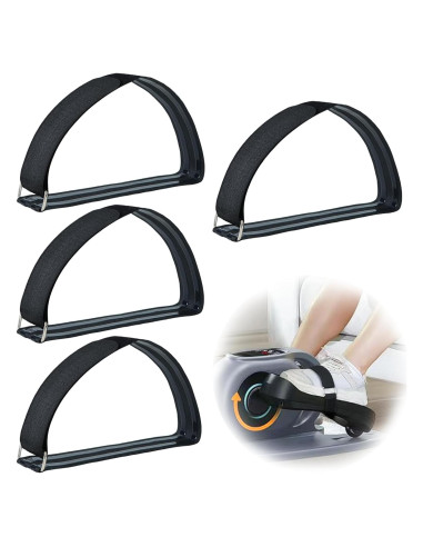 4 Correas de Pedal Antideslizantes Atvkov para Ejercitador