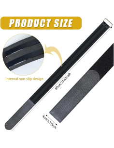 4 Correas de Pedal Antideslizantes Atvkov para Ejercitador 2