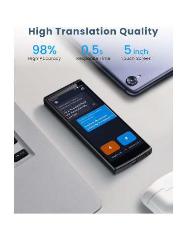 Traductor de Idiomas iFLYTEK, 60 Idiomas, 18 Paquetes Offline