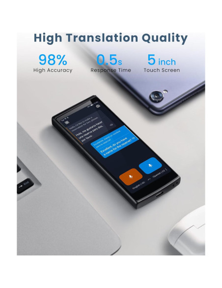 Traductor de Idiomas iFLYTEK, 60 Idiomas, 18 Paquetes Offline Traductor de Idiomas iFLYTEK, 60 Idiomas, 18 Paquetes Offline