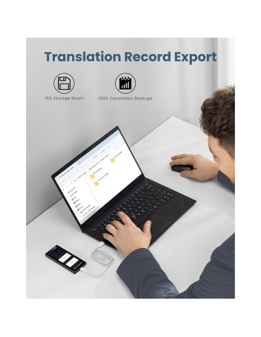 Traductor de Idiomas iFLYTEK, 60 Idiomas, 18 Paquetes Offline