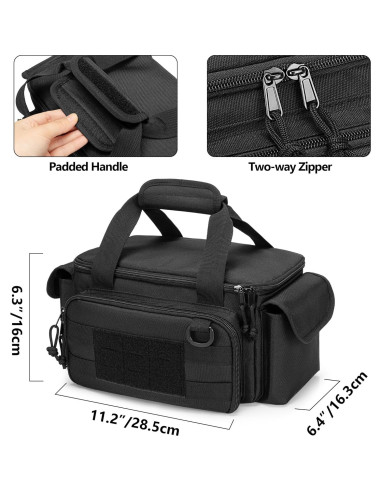 Bolsa de Herramientas Pequeña Rexmica 28.4x16.3x16 cm Nylon