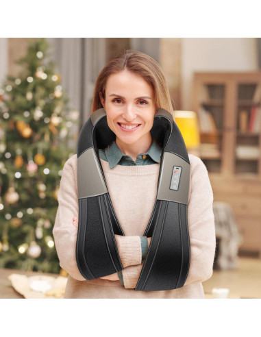 Masajeador de Cuello y Espalda JQX Sin Cable 5 Velocidades