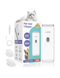 Cortadora de Pelo Inalámbrica Marvljojo para Perros y Gatos