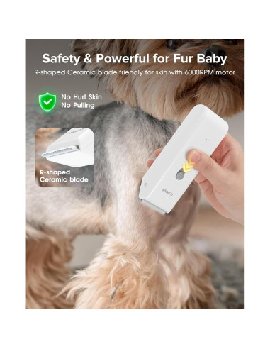 Cortadora de Pelo Inalámbrica Marvljojo para Perros y Gatos