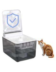 Fuente de Agua Automática para Gatos Xuzhou 3L Inalámbrica
