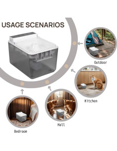 Fuente de Agua Automática para Gatos Xuzhou 3L Inalámbrica 2