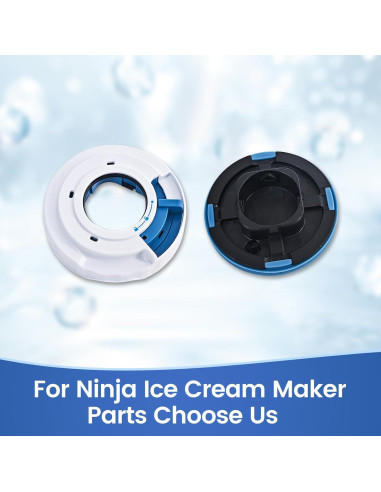 Tapa de dispensación Ninja Swirl 701 - Reemplazo ABS Blanco