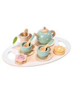 Juego de té de madera 15 piezas MONT PLEASANT para niños